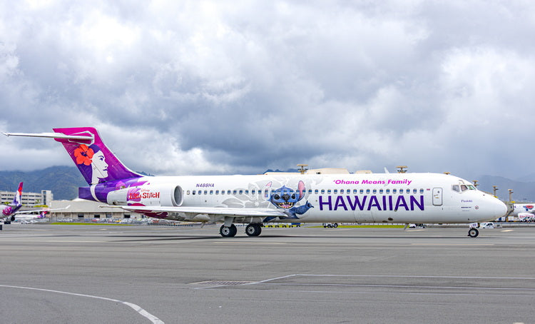 Hawaiian 717-200 "Lilo & Stitch" N488HA Phoenix Models 1:400