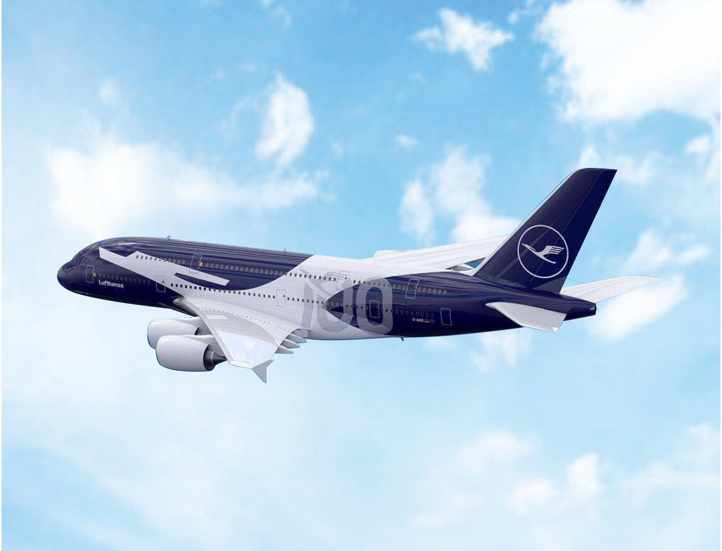 Lufthansa A380 "100 Years" D-AIMH Phoenix Models 1:400