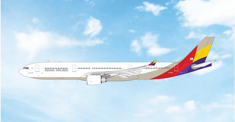 Pre-Order Asiana Airlines A330-300 HL8282 Phoenix Models 1:400