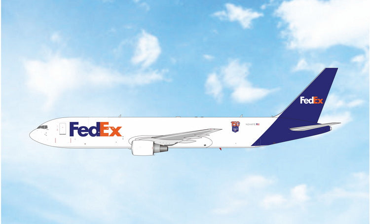 Pre-Order FedEx 767-300F "150th/Last 767 for FedEx" N244FE Phoenix Models 1:400