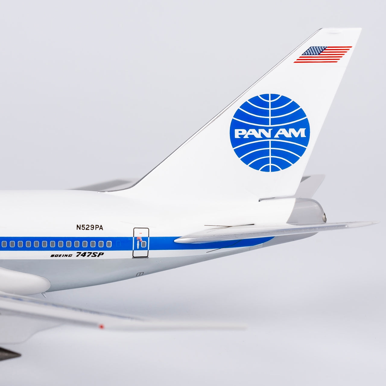 Pan Am 747SP N529PA Clipper America NG Models 1:400