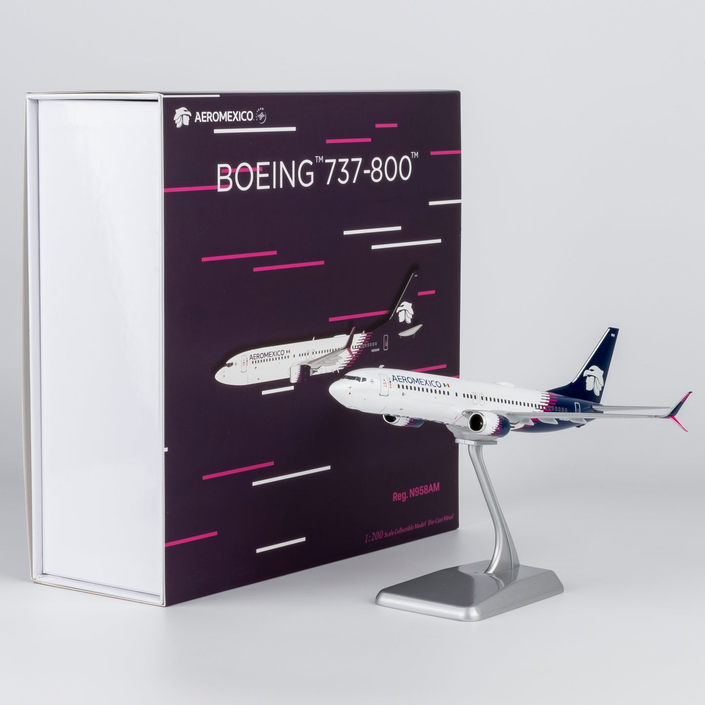 Pre-Order Aeromexico 737-800 N958AM NG Models 1:200