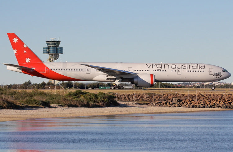 Pre-Order Virgin Australia 777-300ER VH-VPD Phoenix Models 1:400