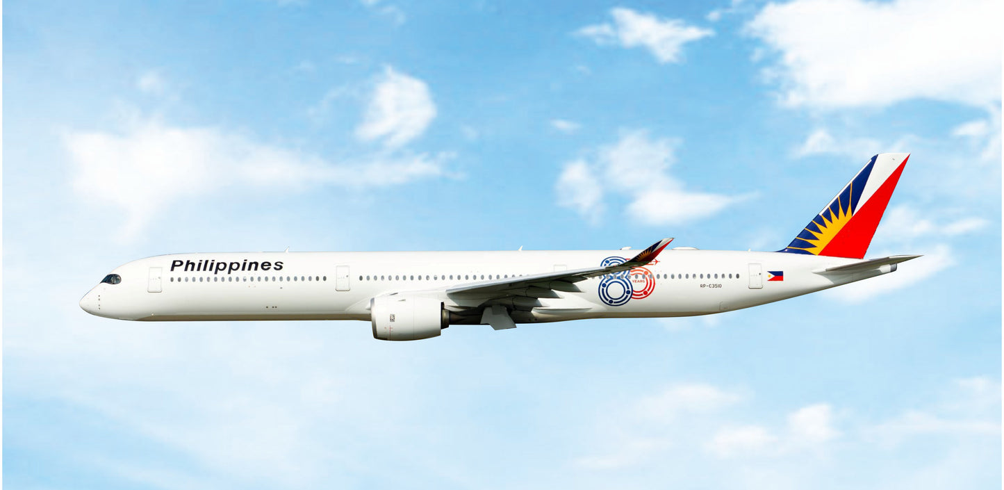Pre-Order Philippine Airlines A350-1000 RP-C3510 Phoenix Models 1:400