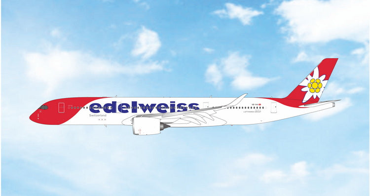 Pre-Order Edelweiss Air A350-900 HB-IHA Phoenix Models 1:400