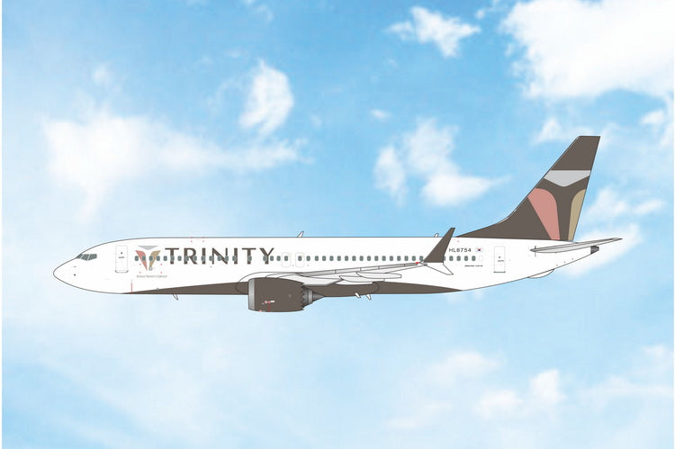 Pre-Order Trinity Airways 737 MAX 8 Phoenix Models 1:400