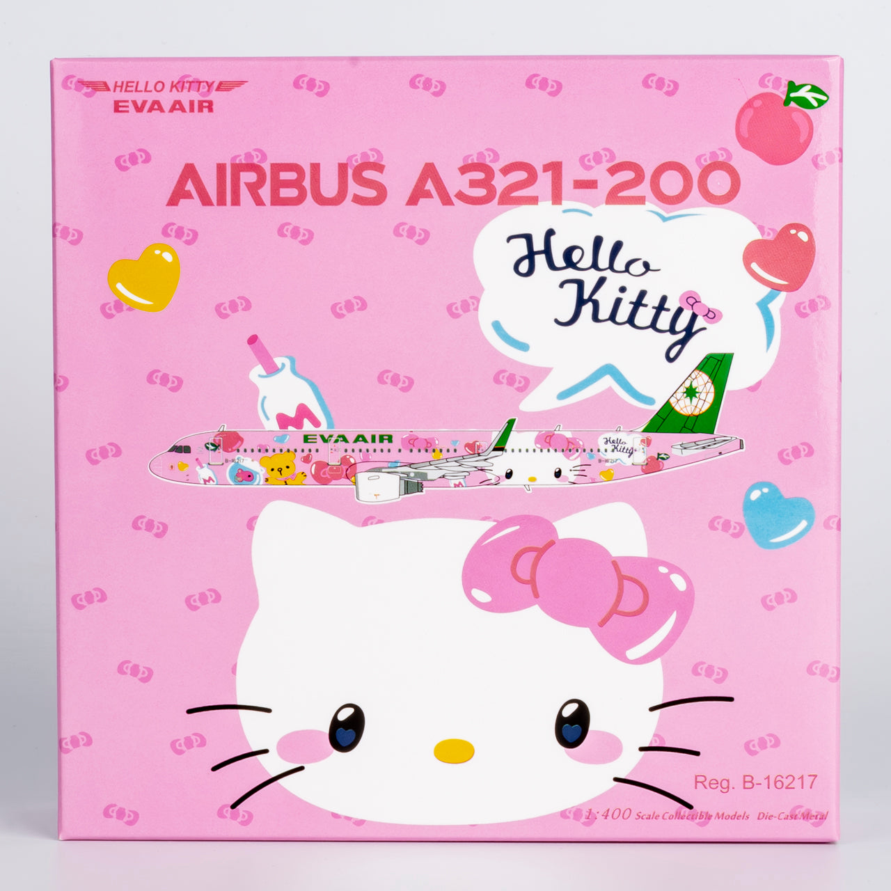 Eva Airways A321-200 "Hello Kitty" B-16217 NG Models 1:400