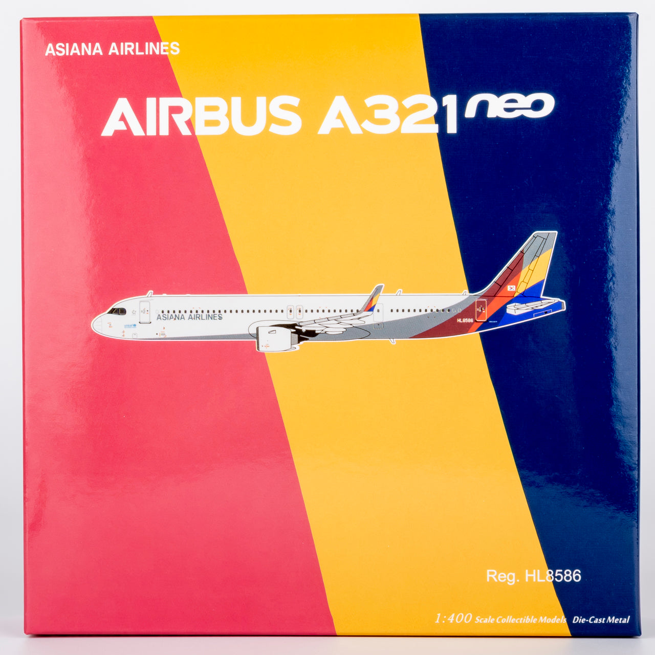 Asiana Airlines A321neo HL8586 NG Models 1:400