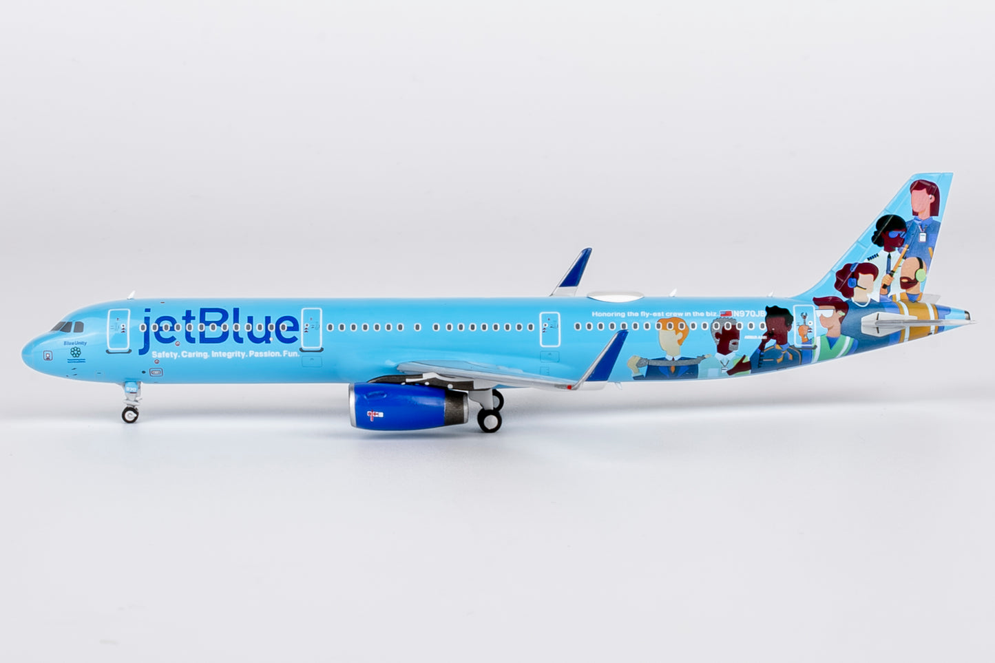 jetBlue A321-200 "Blueunity" N970JB NG Models 1:400