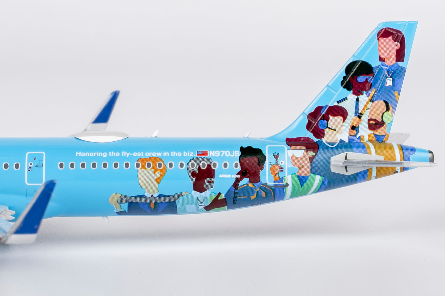 jetBlue A321-200 "Blueunity" N970JB NG Models 1:400