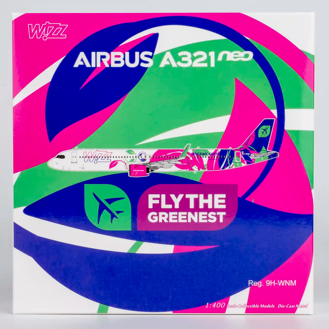 Wizz Air Malta A321neo "Fly the Greenest" 9H-WNM NG Models 1:400