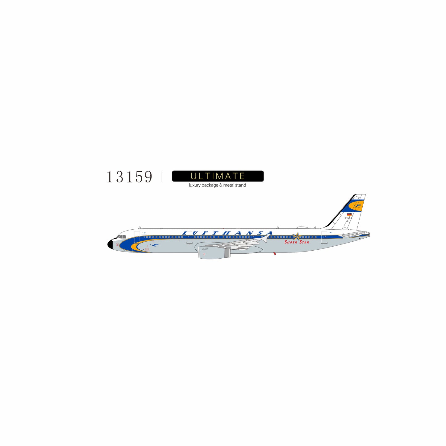 (ULTIMATE) Pre-Order Lufthansa A321-200 "Super Star Heritage" D-AISZ NG Models 1:400