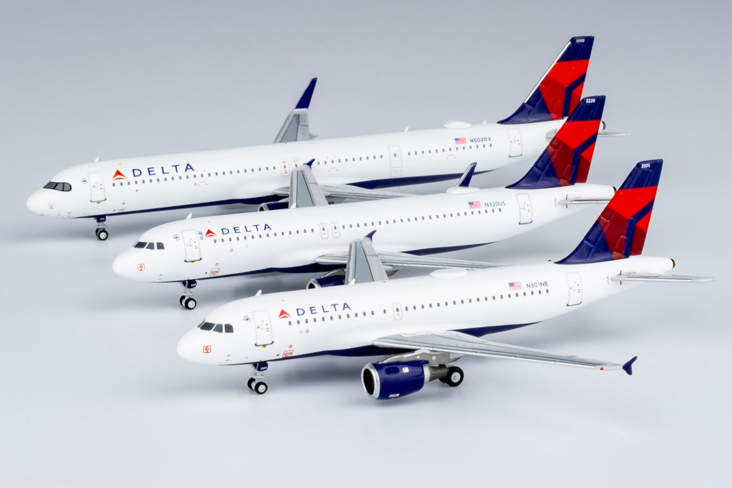 Delta A319-100 N301NB NG Models 1:400