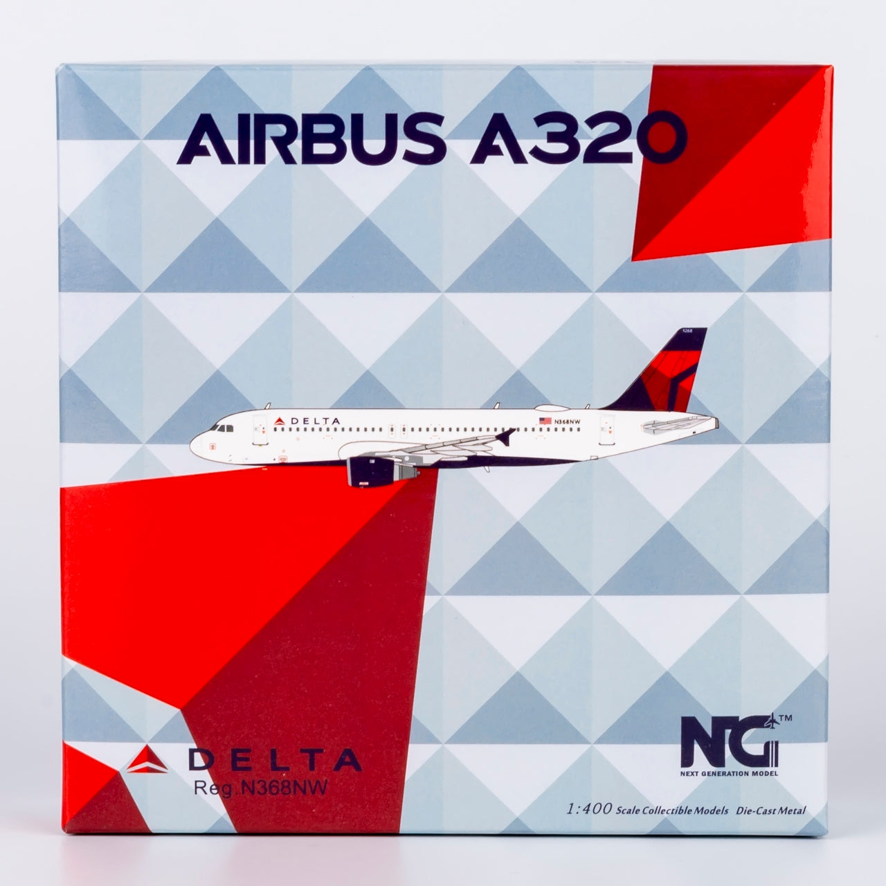Delta A320-200 N368NW NG Models 1:400