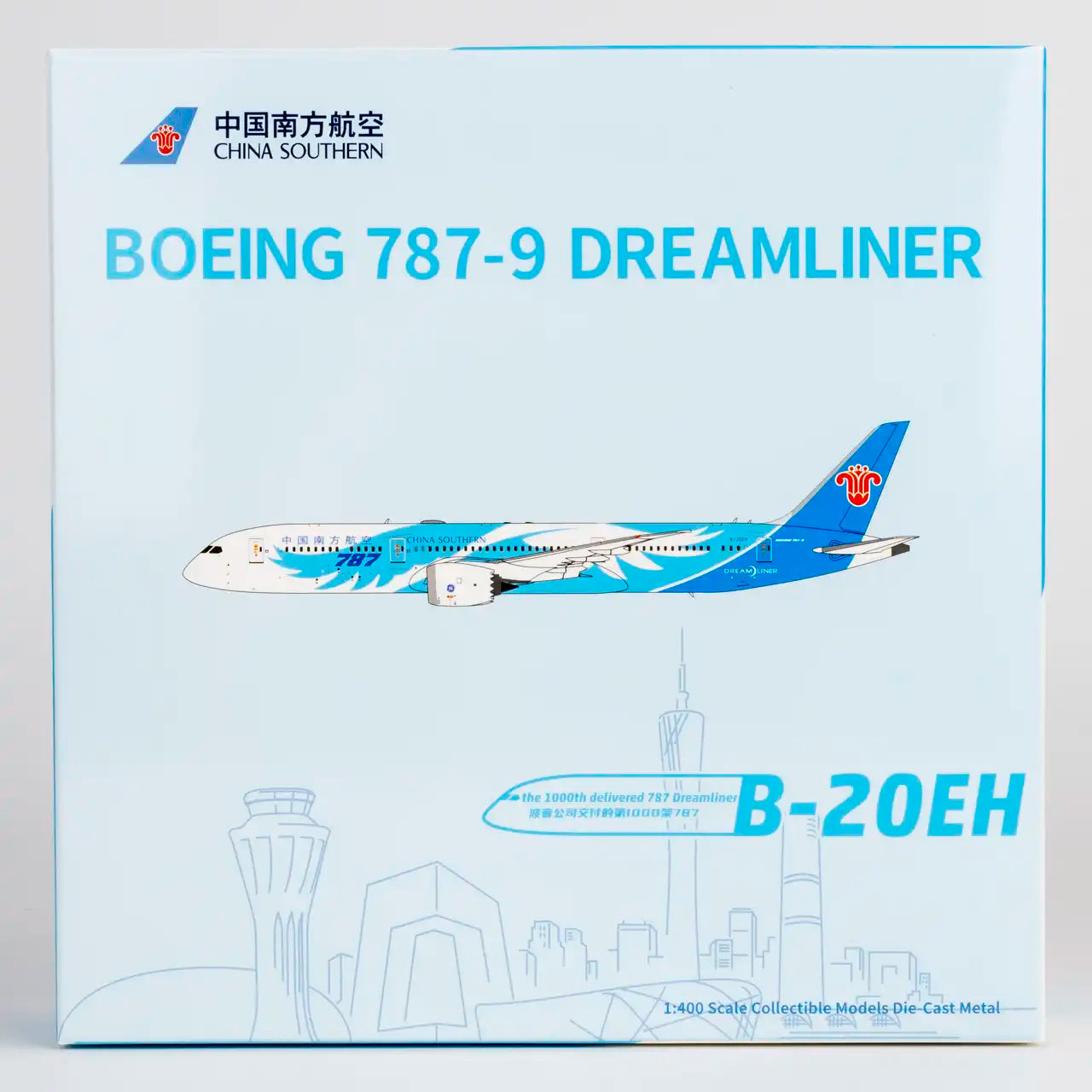 China Southern Airlines 787-9 Dreamliner "1000th Dreamliner" B-20EH NG Models 1:400