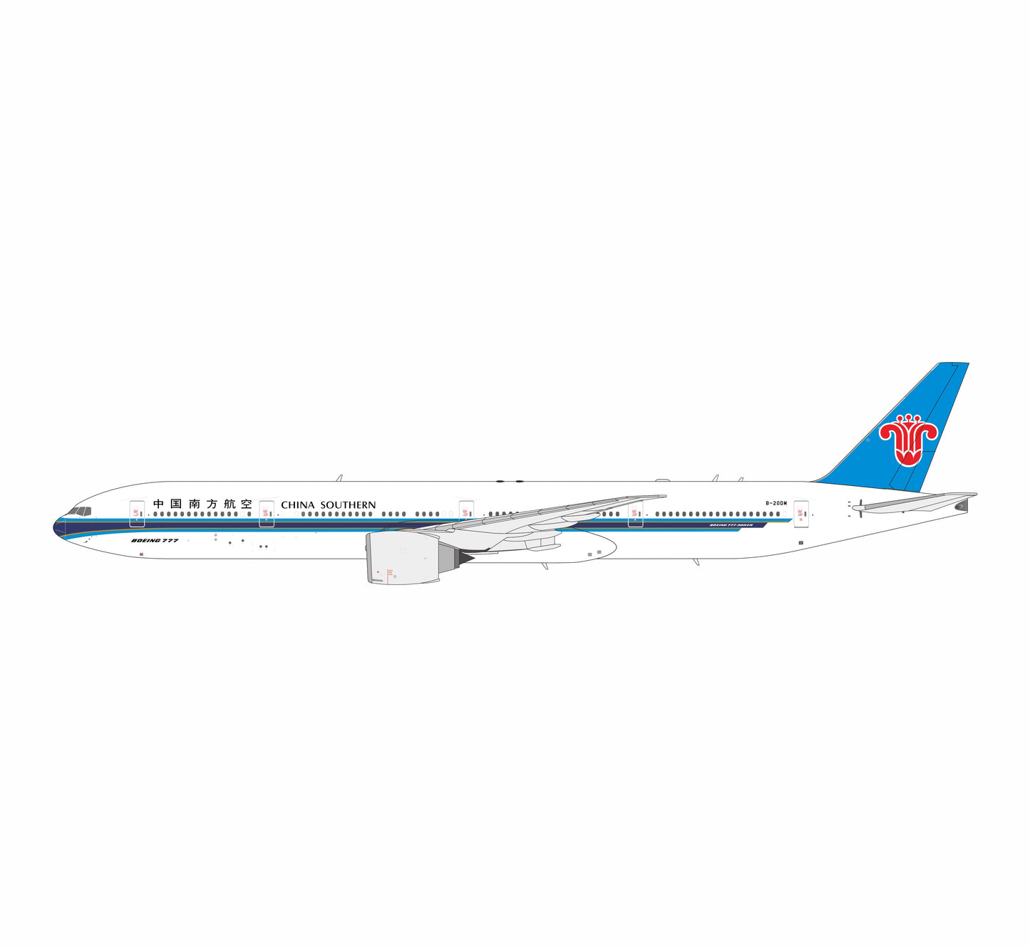 Pre-Order China Southern Airlines 777-300ER B-20DM NG Models 1:400