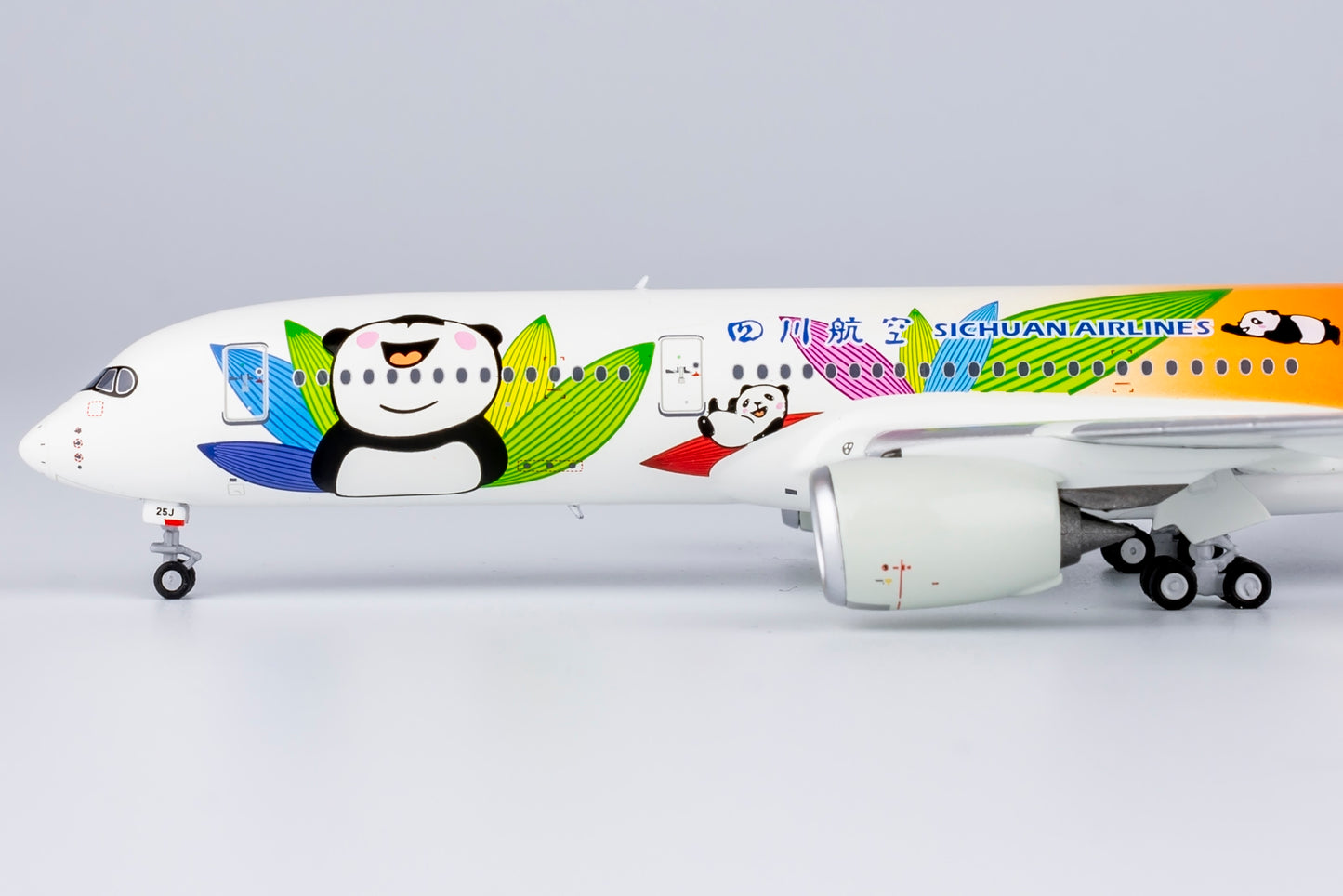 Sichuan Airlines A350-900 Panda Route B-325J NG Models 1:400