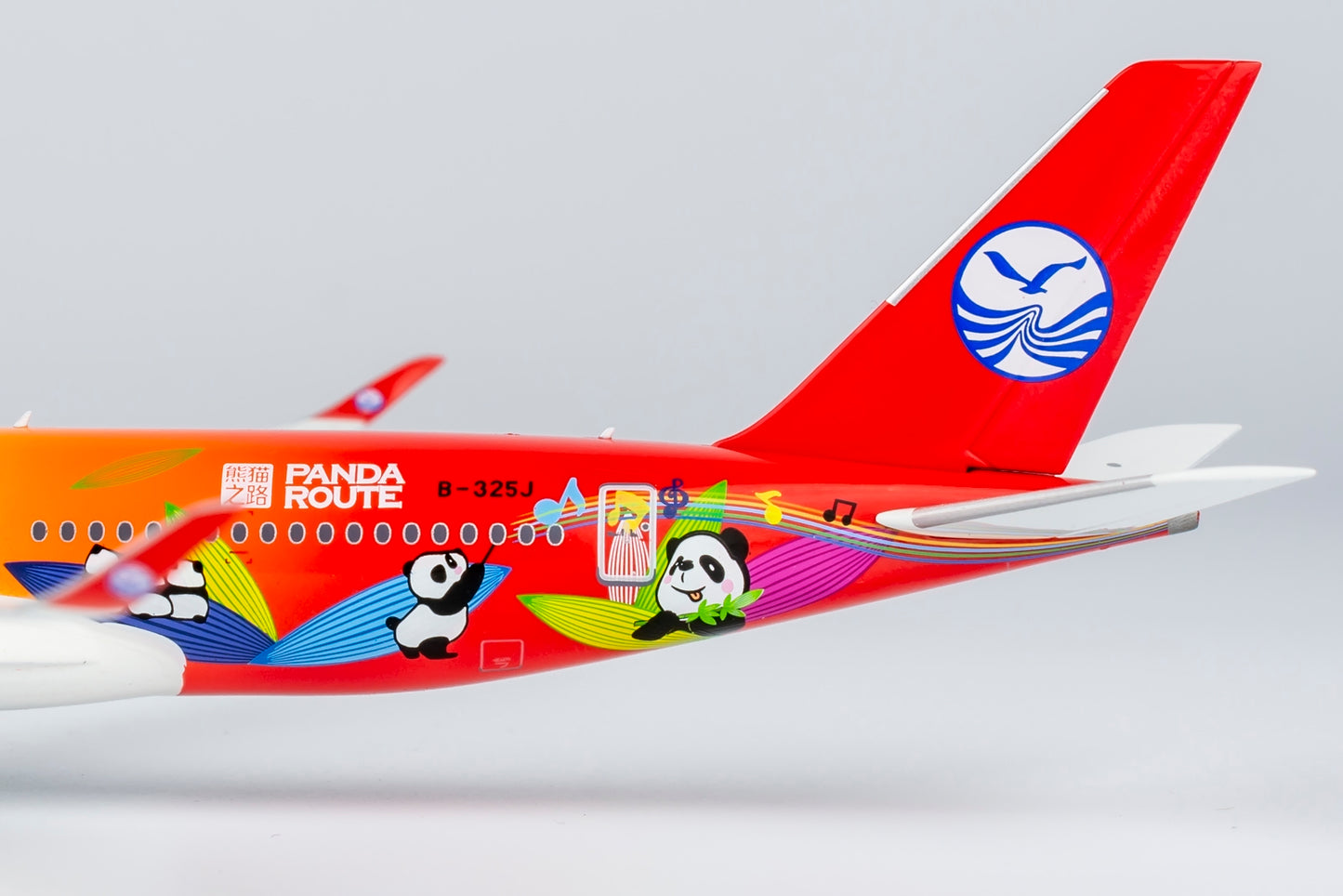 Sichuan Airlines A350-900 Panda Route B-325J NG Models 1:400