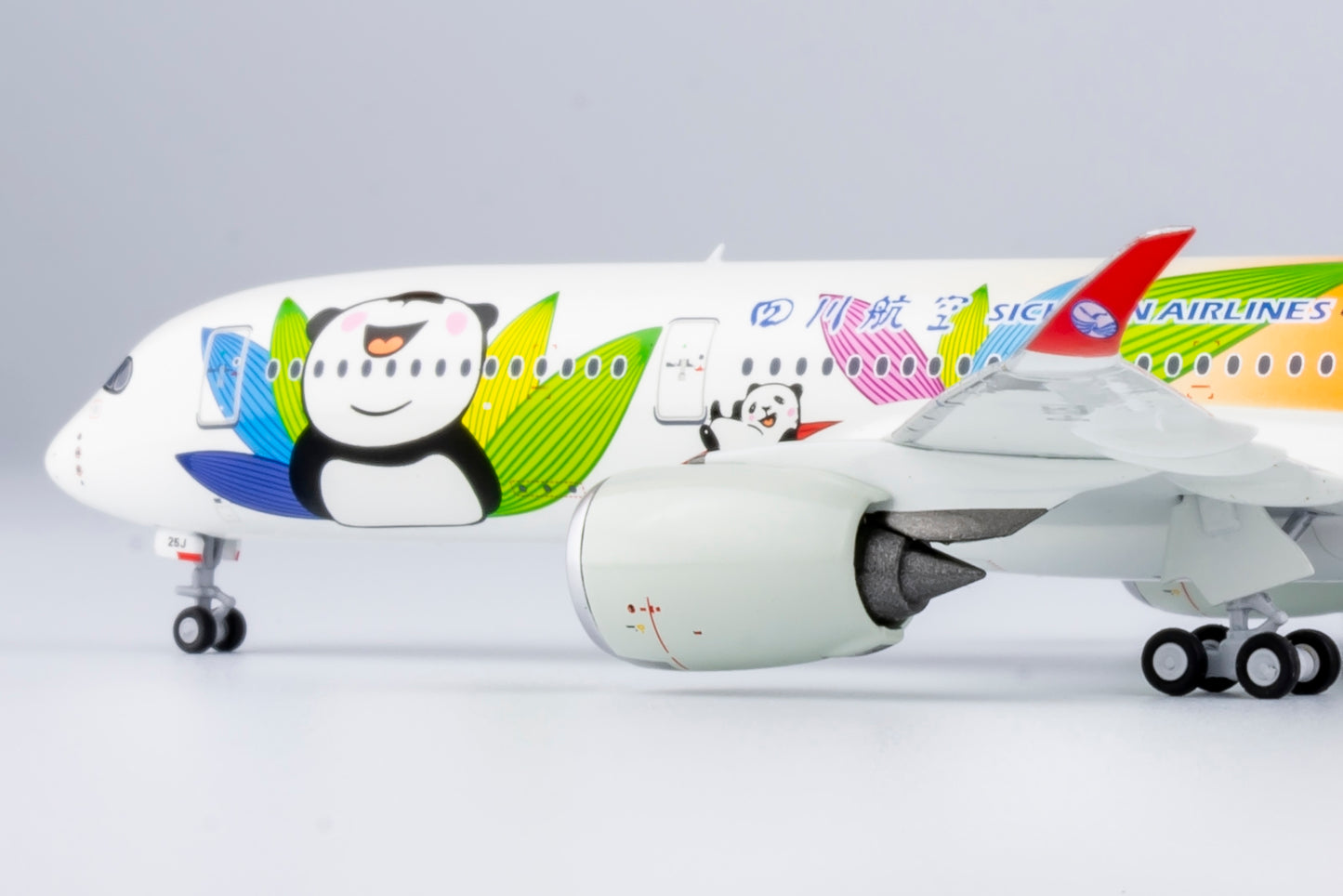 Sichuan Airlines A350-900 Panda Route B-325J NG Models 1:400