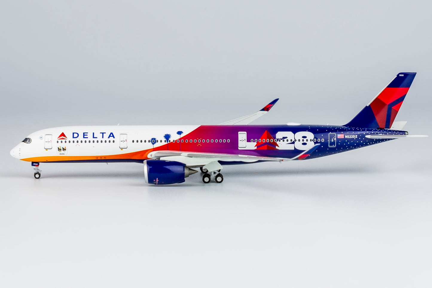 Delta A350-900 LA28 N522DZ NG Models 1:400