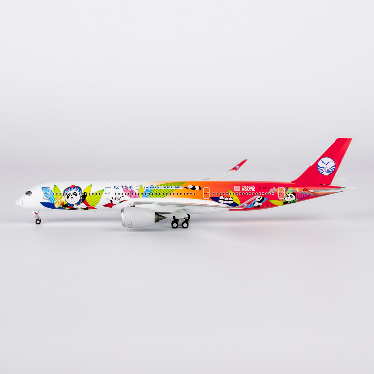 Pre-Order Sichuan Airlines A350-900 (ULTIMATE) Panda Route B-325J NG Models 1:400