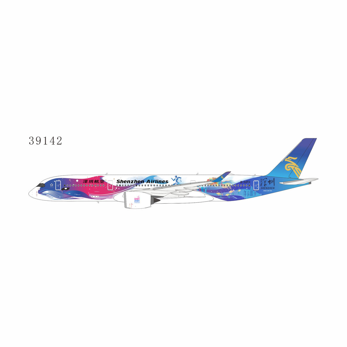 Pre-Order Shenzen Airlines A350-900 "Amazing Shenzen" B-32F0 NG Models 1:400