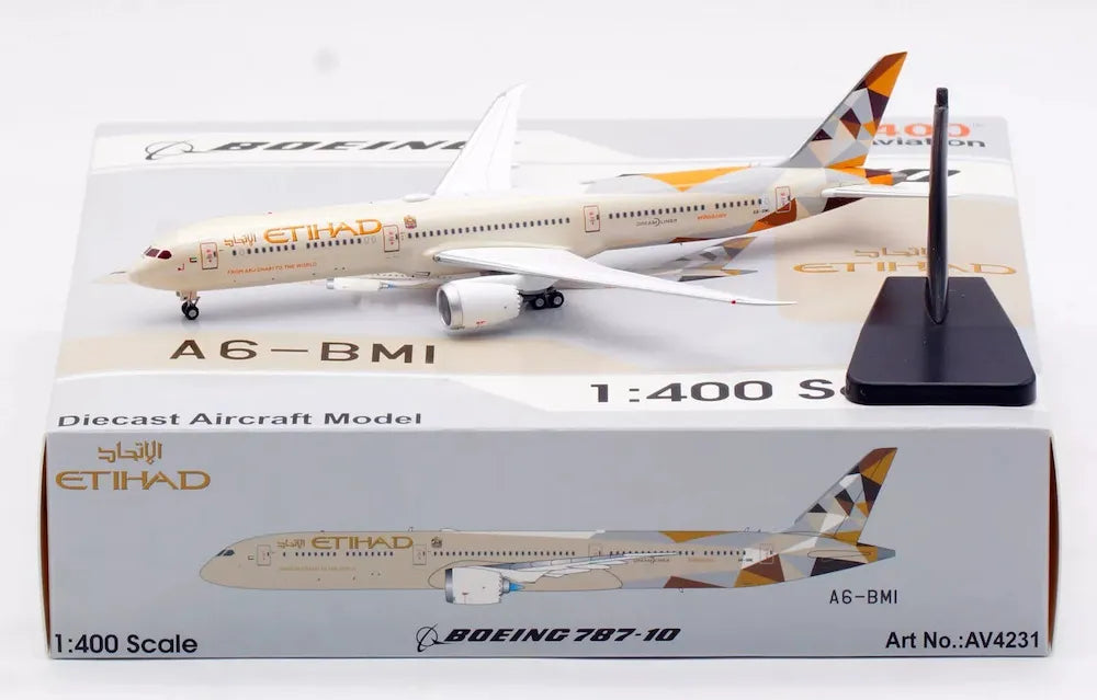 Etihad Airways 787-10 Dreamliner A6-BMI AV400
