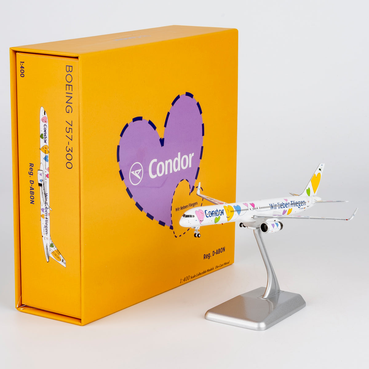(ULTIMATE) Condor 757-300 "50th Anniversary" D-ABON NG Models 1:400