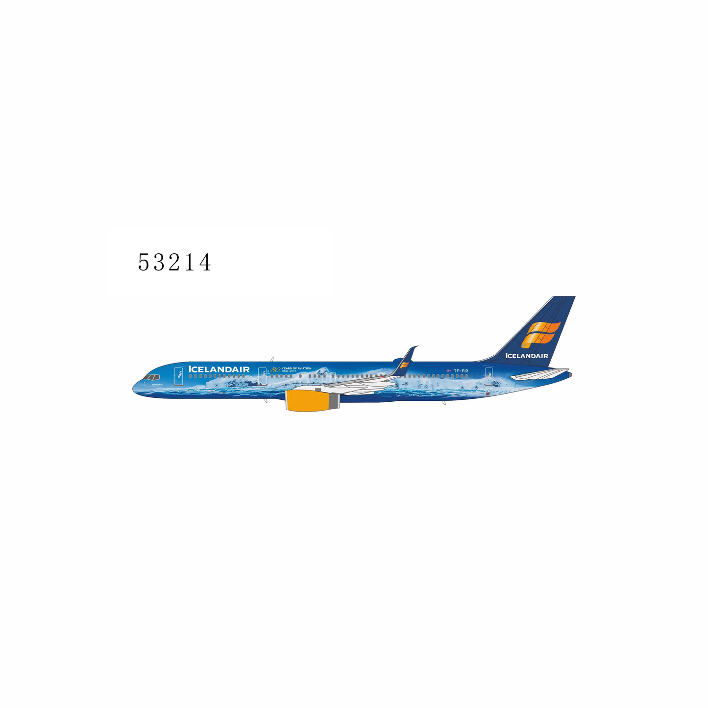 Pre-Order Icelandair 757-200 "Vatnajökull" TF-FIR NG Models 1:400