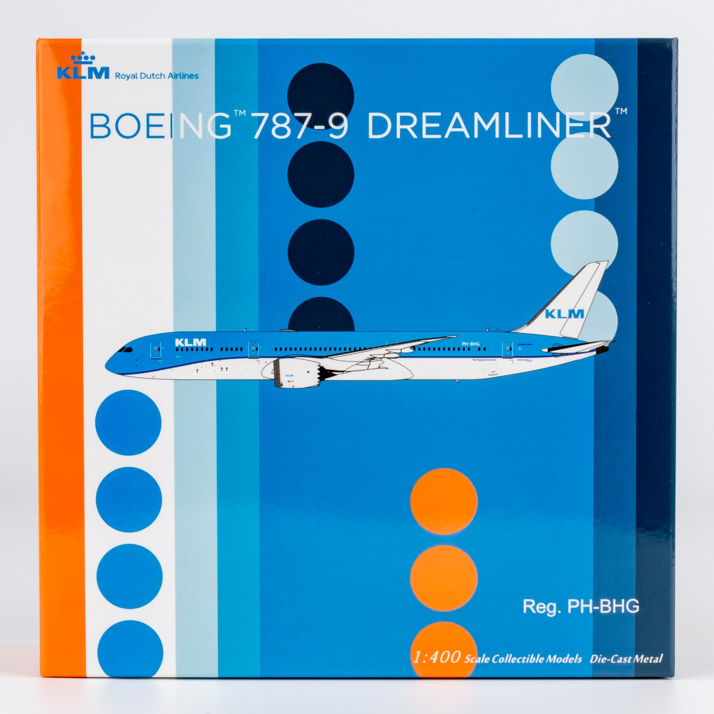 KLM 787-9 Dreamliner (No Crown) PH-BHG NG Models 1:400