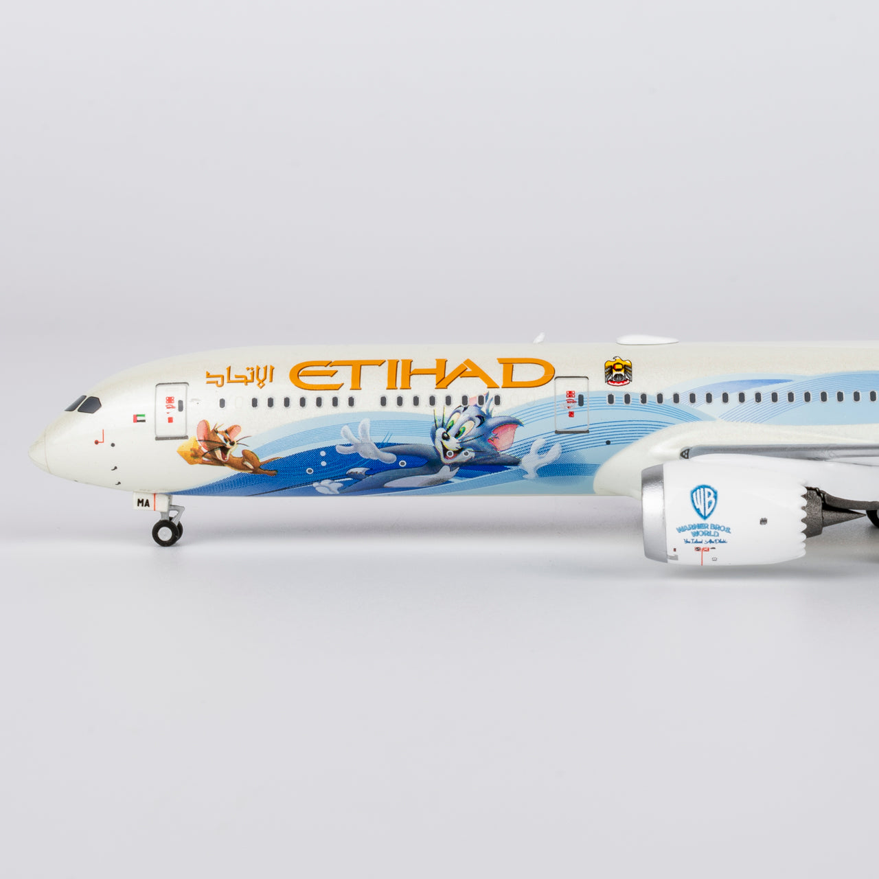 Etihad Airways 787-10 Dreamliner "Warner Bros. World" A6-BMA NG Models 1:400