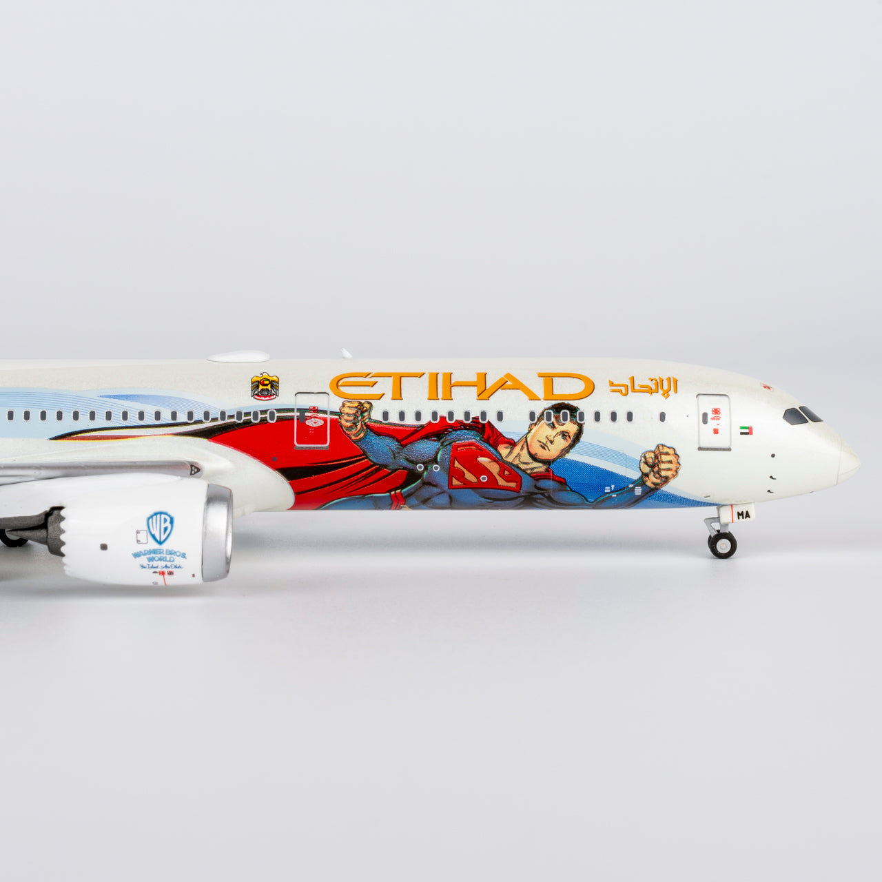 Etihad Airways 787-10 Dreamliner "Warner Bros. World" A6-BMA NG Models 1:400