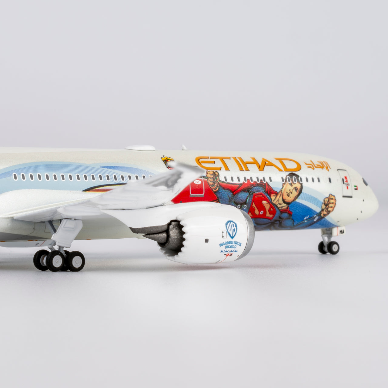 Etihad Airways 787-10 Dreamliner "Warner Bros. World" A6-BMA NG Models 1:400