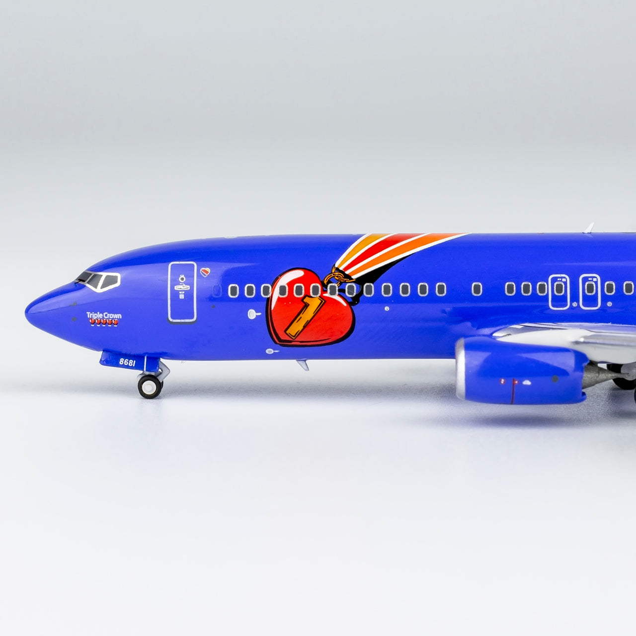 Southwest Airlines 737-800 Triple Crown One N8681M NG Models 1:400