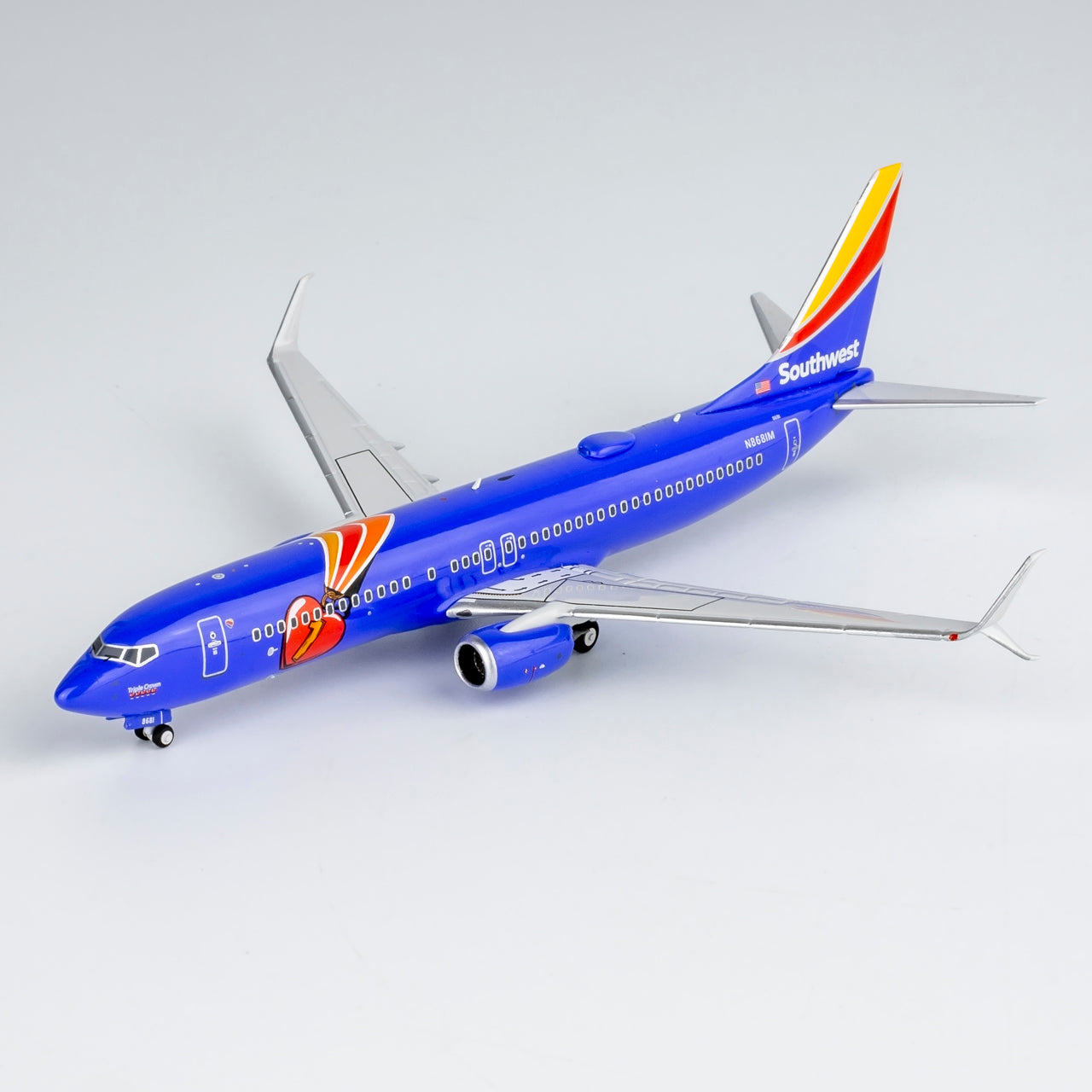 Southwest Airlines 737-800 Triple Crown One N8681M NG Models 1:400