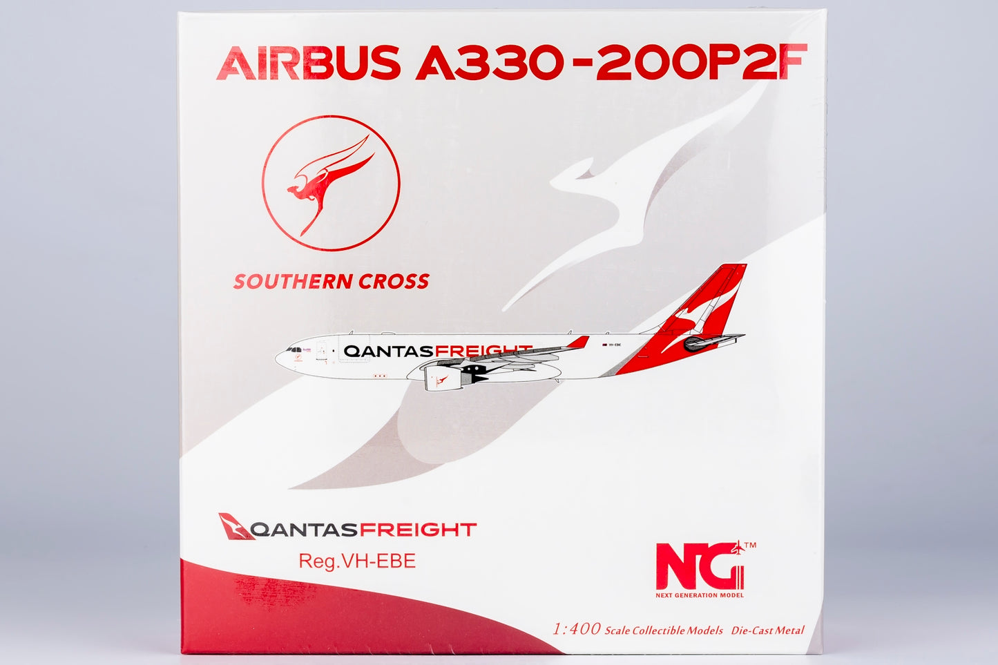 Qantas Freight A330-200F VH-EBE NG Models 1:400