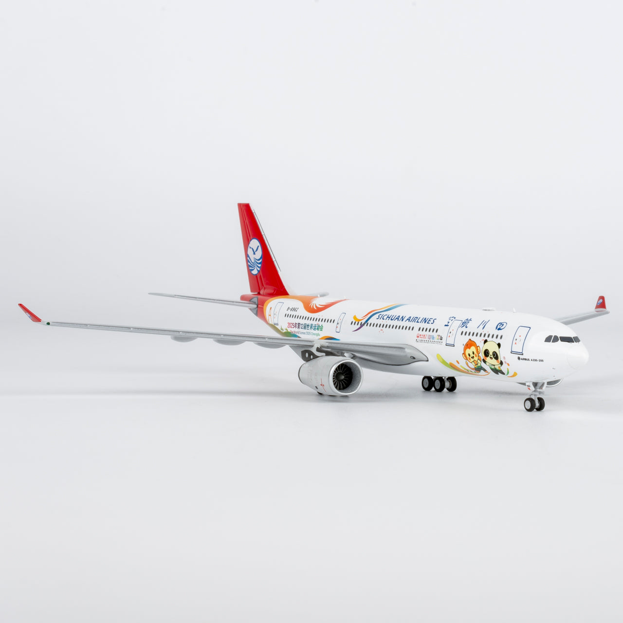 Sichuan Airlines A330-200 "World Games 2025 Chengdu" B-8962 NG Models 1:400