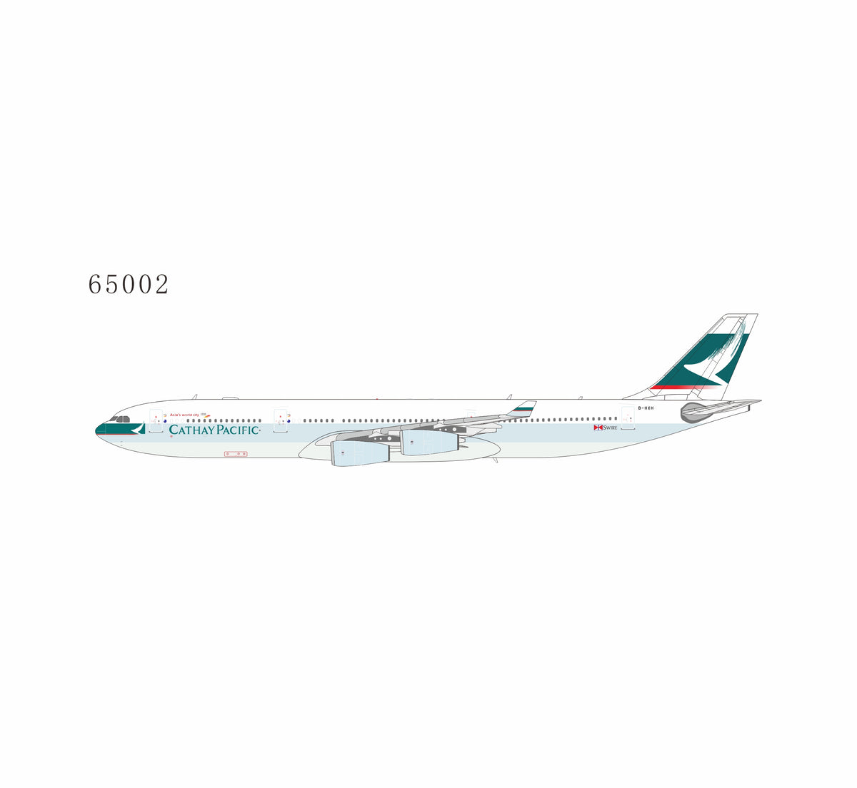 Pre-Order Cathay Pacific A340-300 B-HXH NG Models 1:400