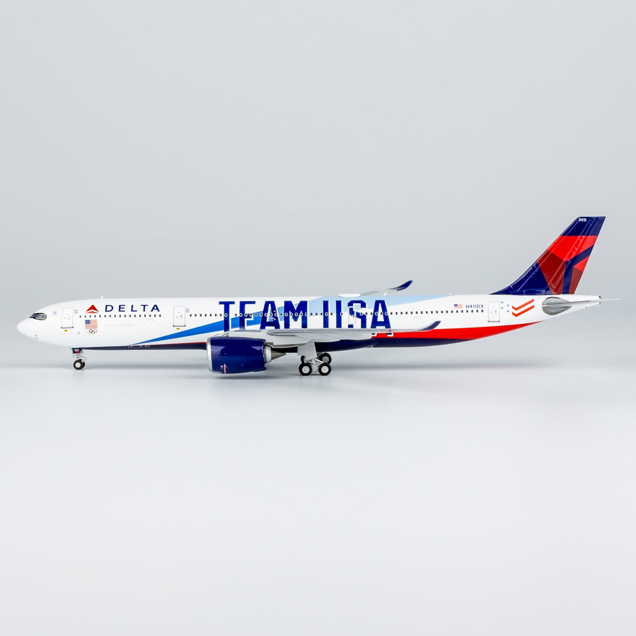 Delta A330-900neo | Team USA N411DX NG Models 1:400