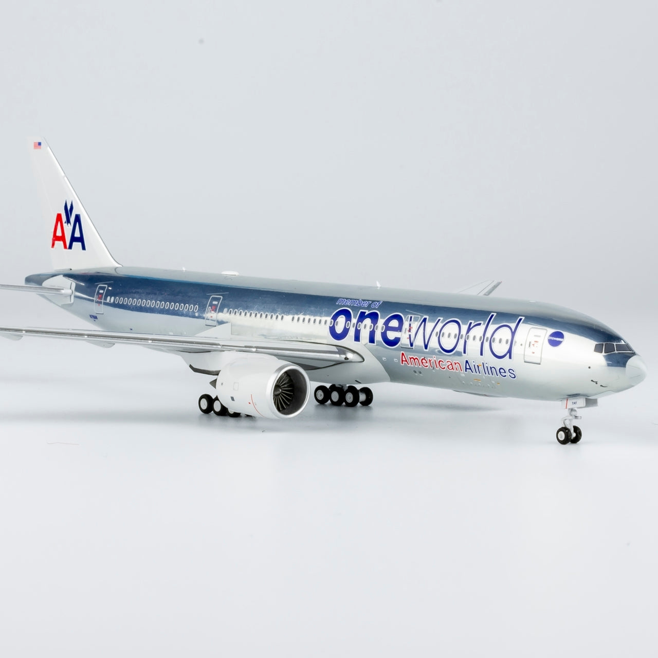 American Airlines 777-200ER Oneworld N791AN NG Models 1:400