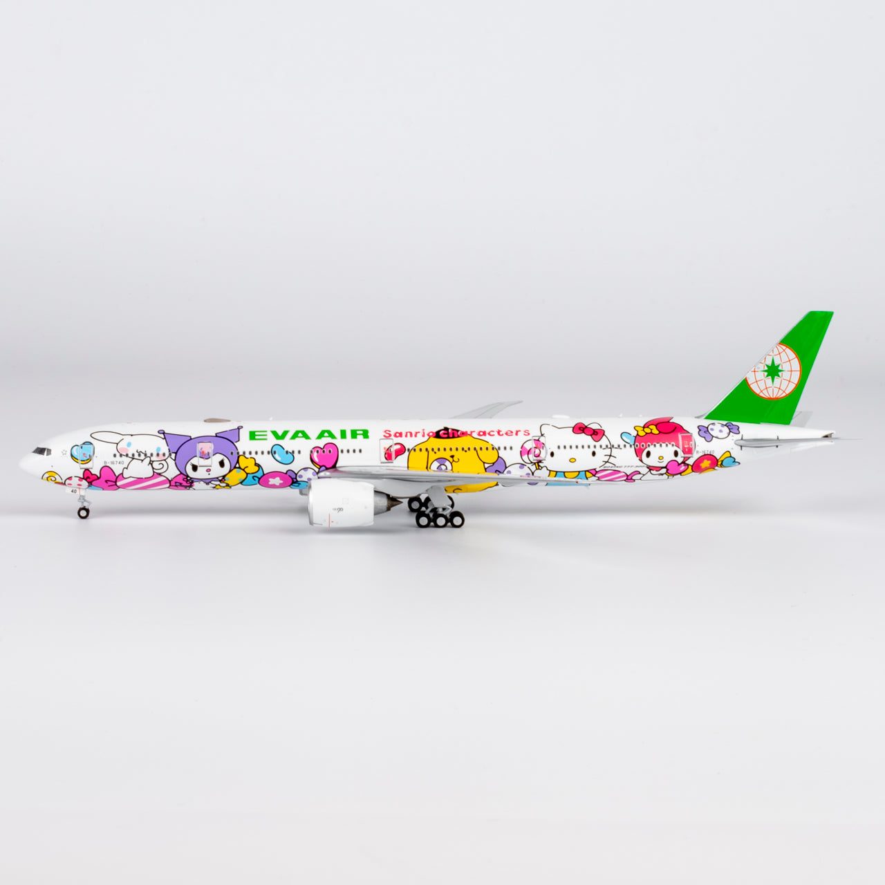Eva Airways 777-300ER "Sanrio Characters" B-16740 NG Models 1:400