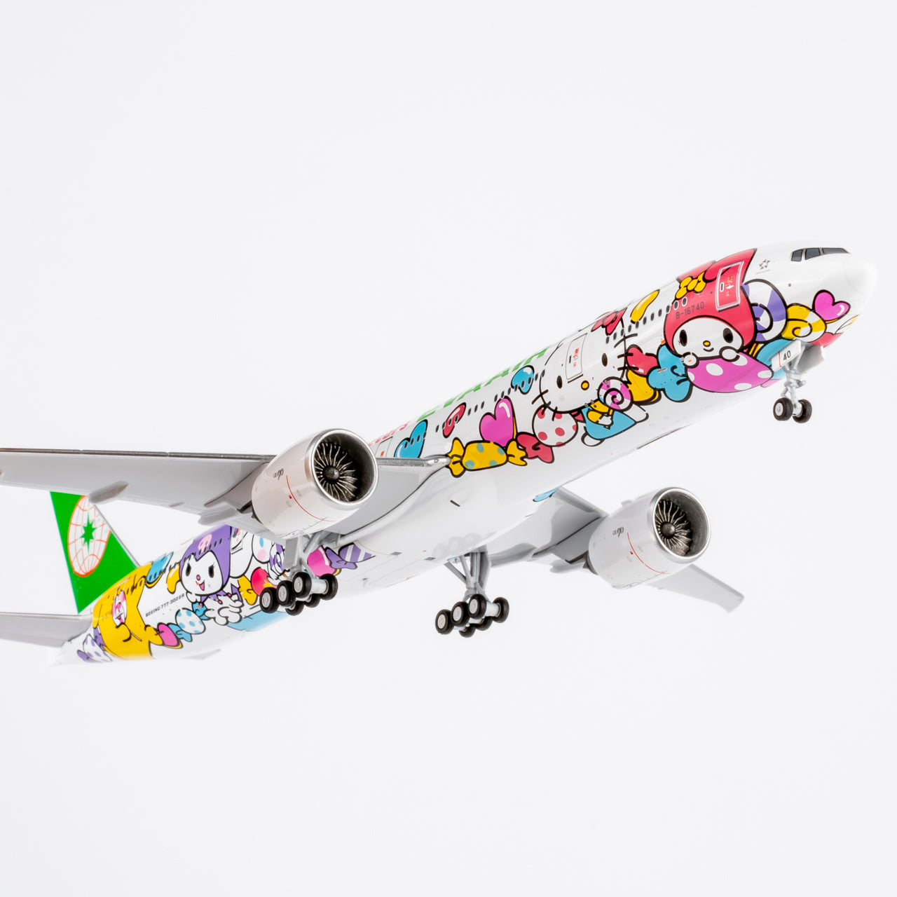 Eva Airways 777-300ER "Sanrio Characters" B-16740 NG Models 1:400