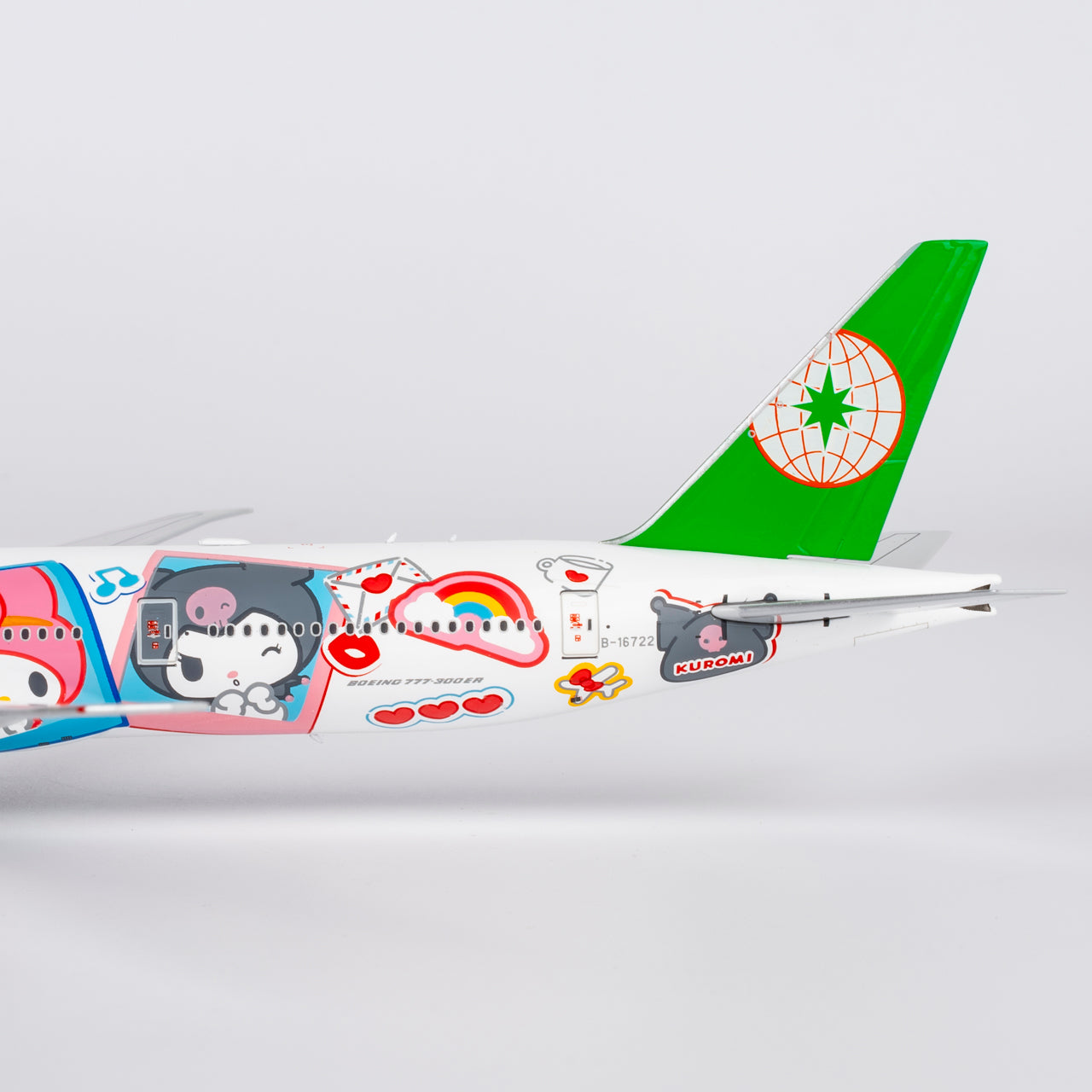 Eva Airways 777-300ER "Besties Jet" B-16722 NG Models 1:400