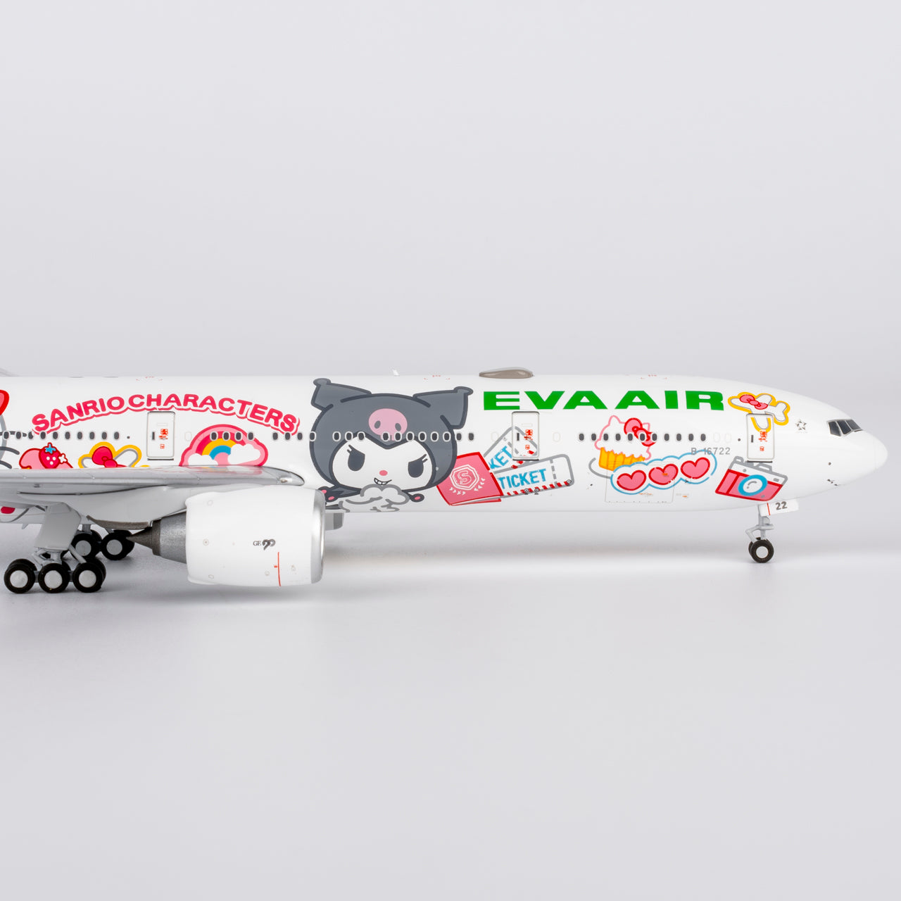 Eva Airways 777-300ER "Besties Jet" B-16722 NG Models 1:400