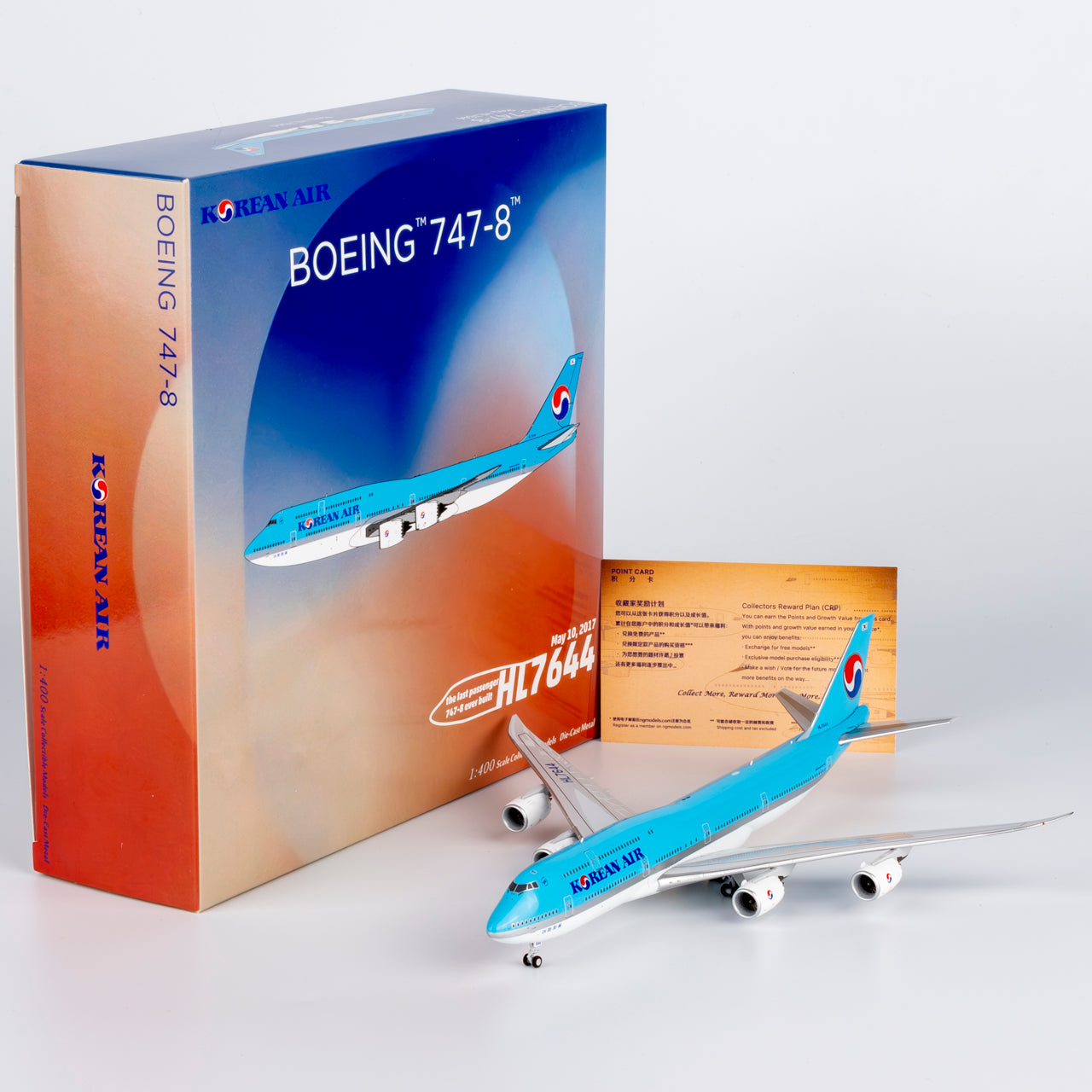 Korean Air 747-8 HL7644 NG Models 1:400
