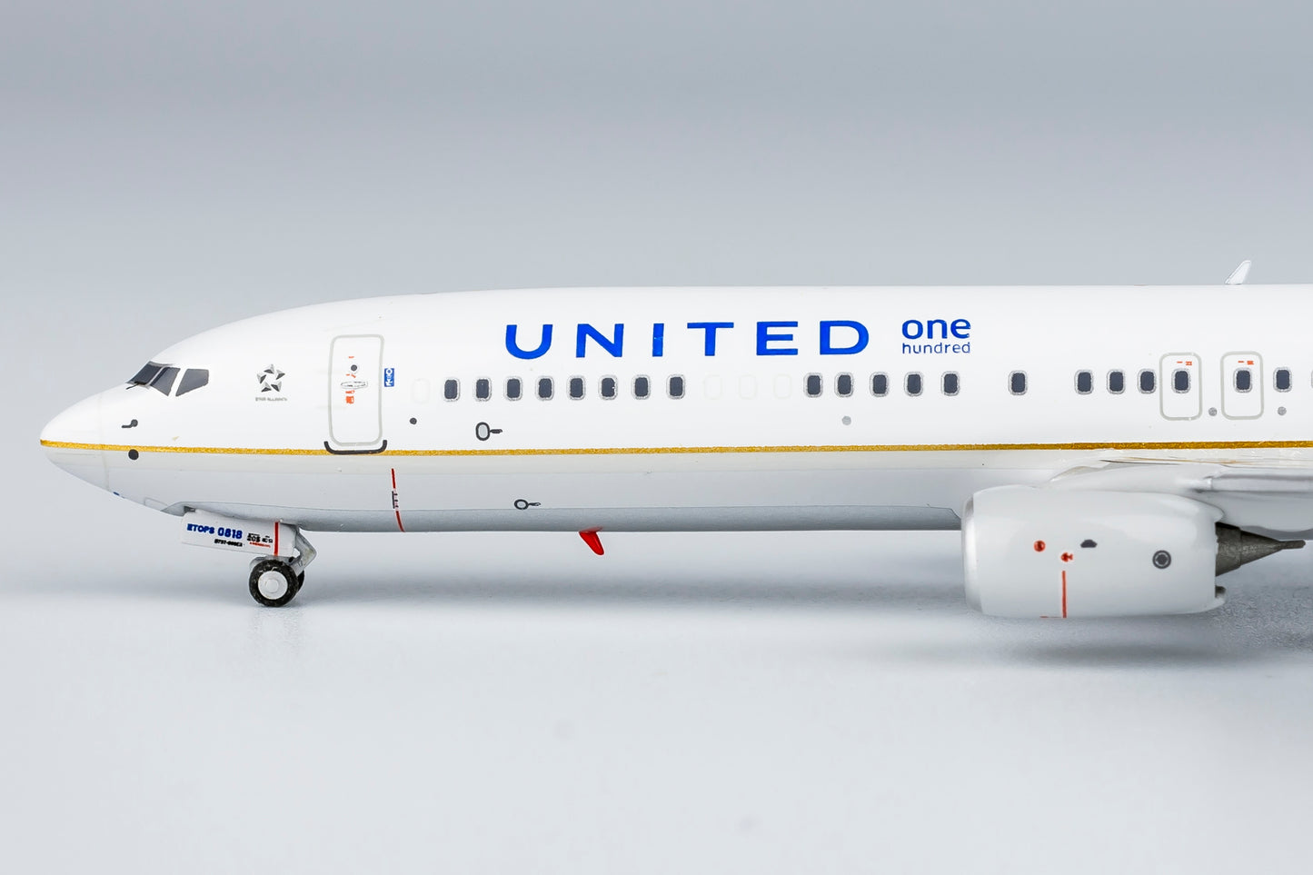 United Airlines 737-900ER "One Hundred" N69818 NG Models 1:400