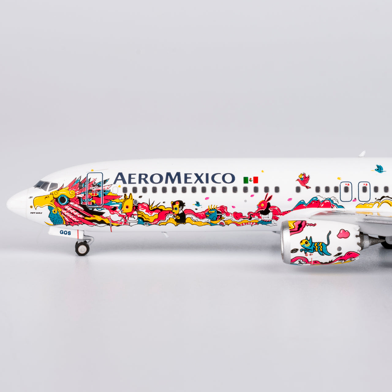 Aeromexico 737 MAX 9 "Kukulcán" XA-GQS NG Models 1:400
