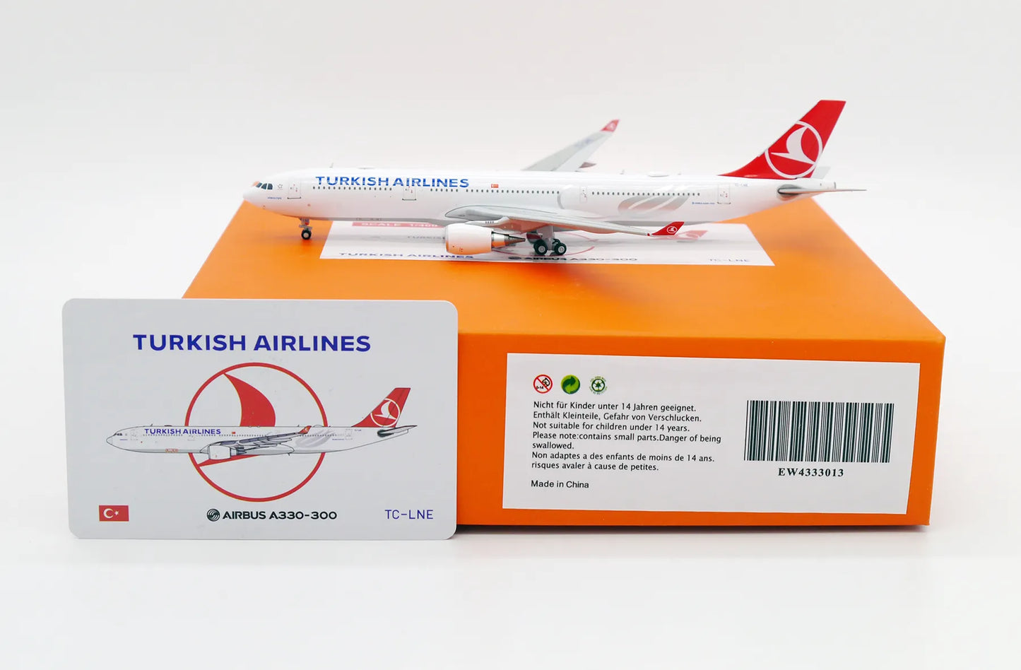 Turkish Airlines A330-300 TC-LNE JC Wings 1:400