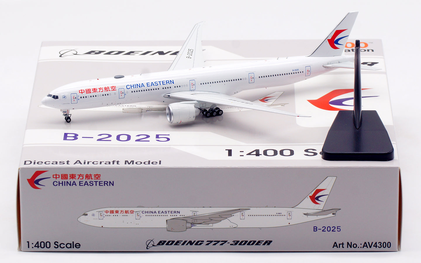China Eastern 777-300ER B-2025 AV400