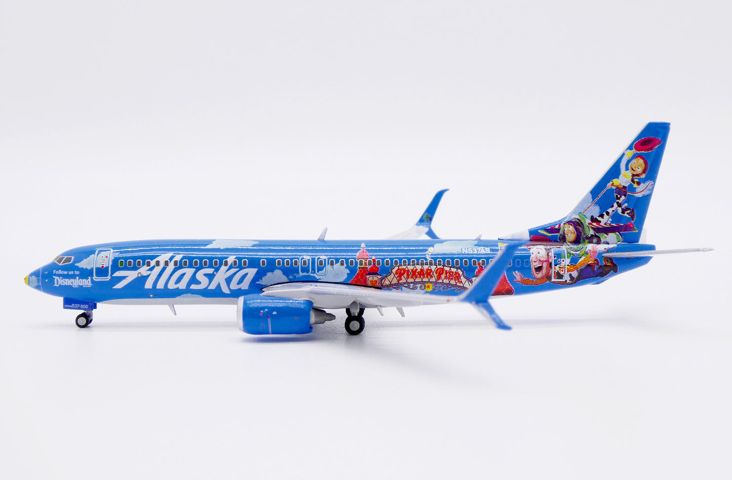Alaska Airlines 737-800 Pixar Pier N537AS JC Wings 1:400